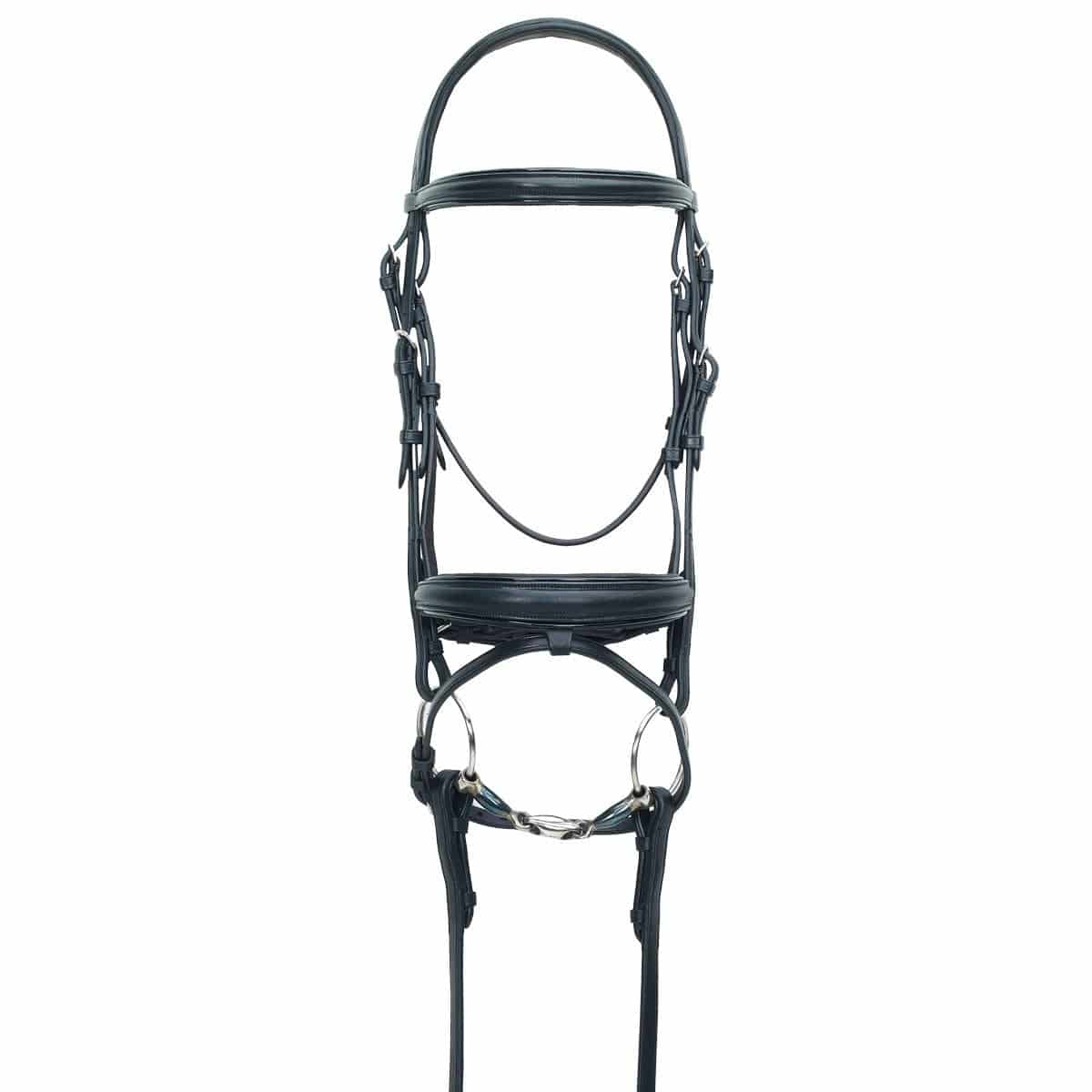 Ovation ATS Crank Caveson Dressage Bridle with Flash - Image 3
