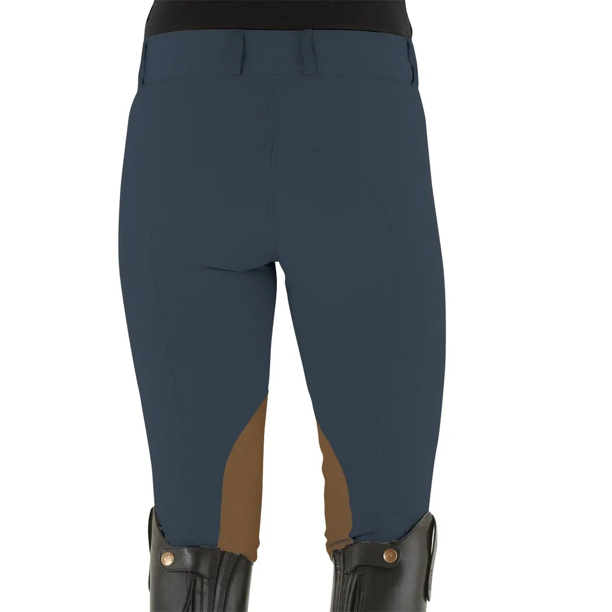 Ovation® Celebrity Slim Secret EuroWeave™ DX Euro Seat Knee Patch Breeches - Image 5