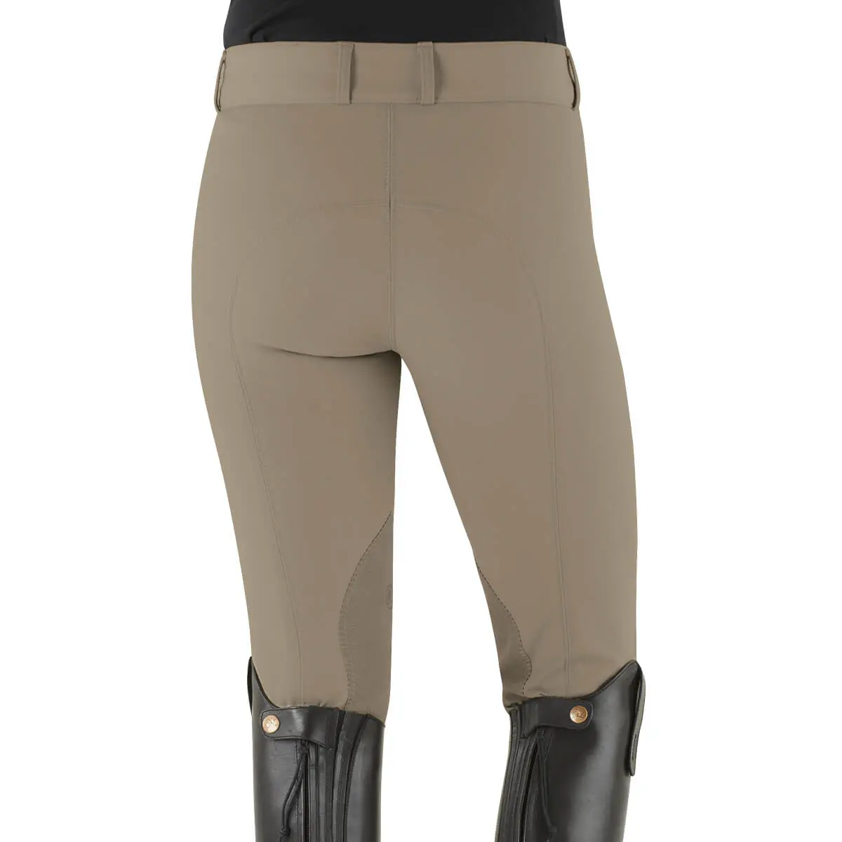 Ovation® Celebrity Slim Secret EuroWeave™ DX Euro Seat Knee Patch Breeches - Image 8
