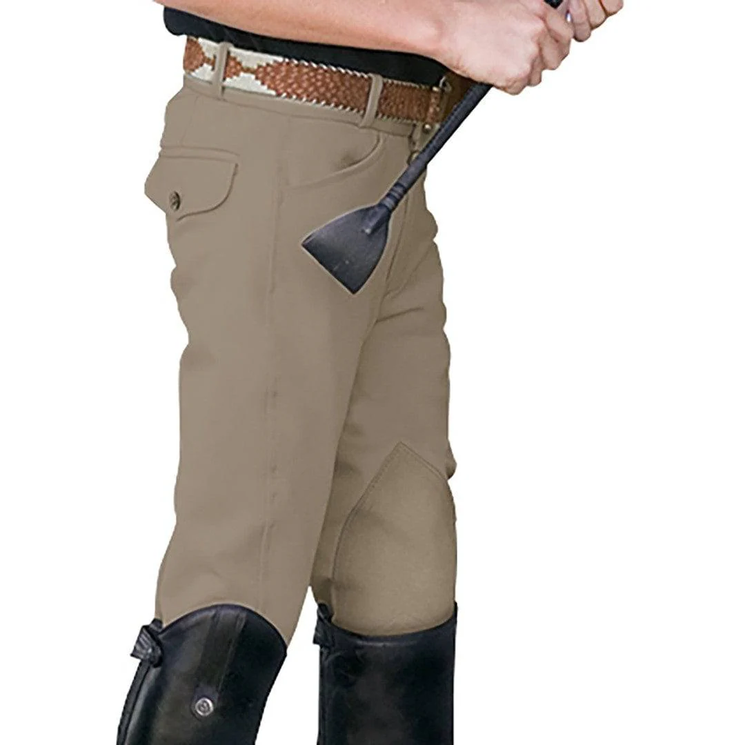 Ovation EuroWeave ™ 4-Pocket Boy's Breech - Image 3