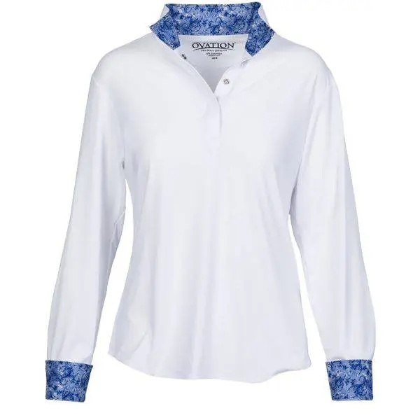 Ovation Jorden Qtr Snap Ladies Tech Show Shirt - Image 9