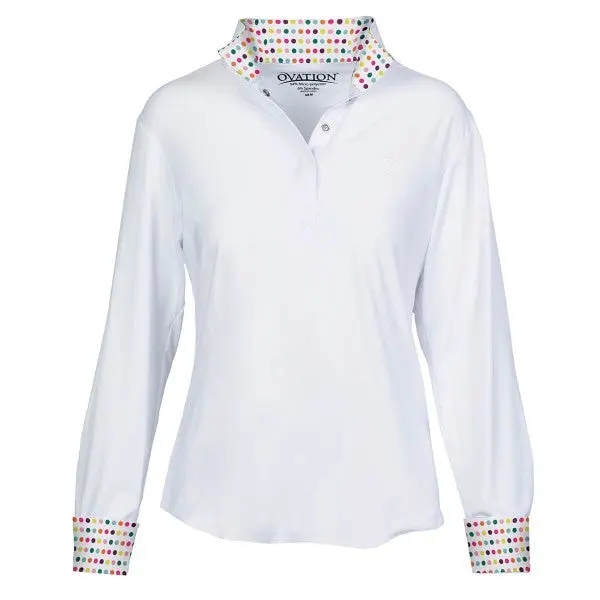 Ovation Jorden Qtr Snap Ladies Tech Show Shirt - Image 6