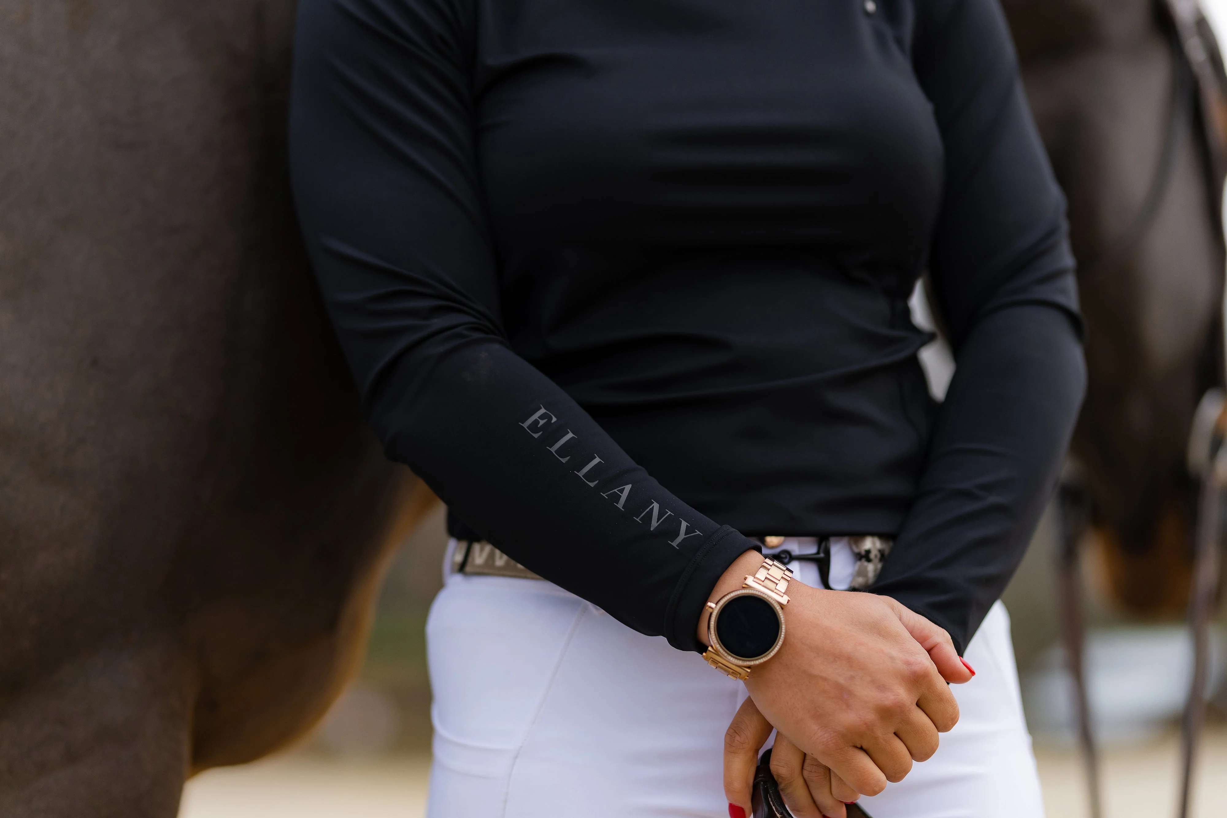 Patton Side Zip Pullover - Black - Image 8