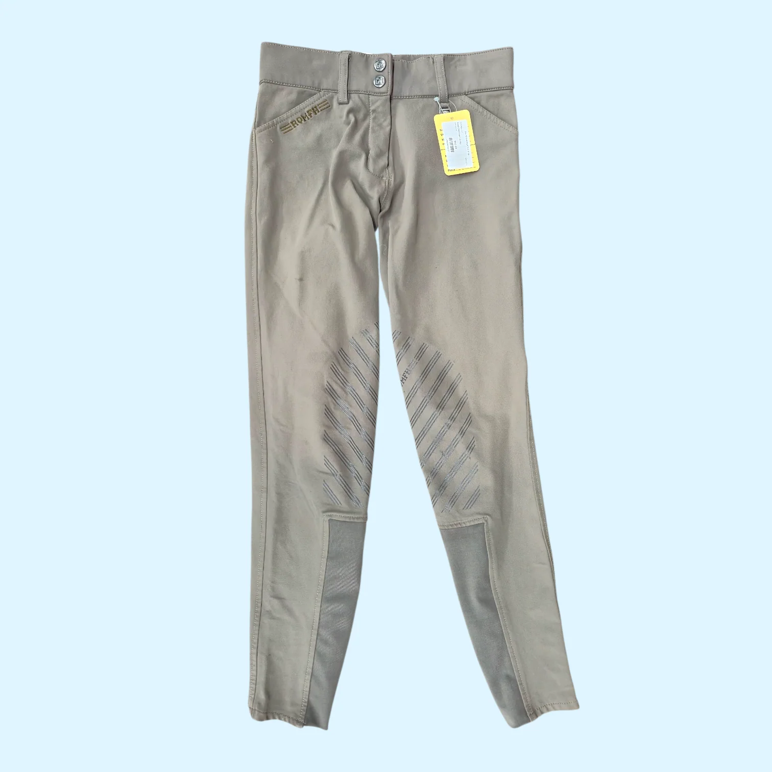 Romfh Sarafina Euro Grip Knee Patch Breech in Light Brown - 22R