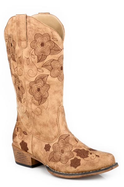 Roper Riley Flowers Ladies Boots - Image 2