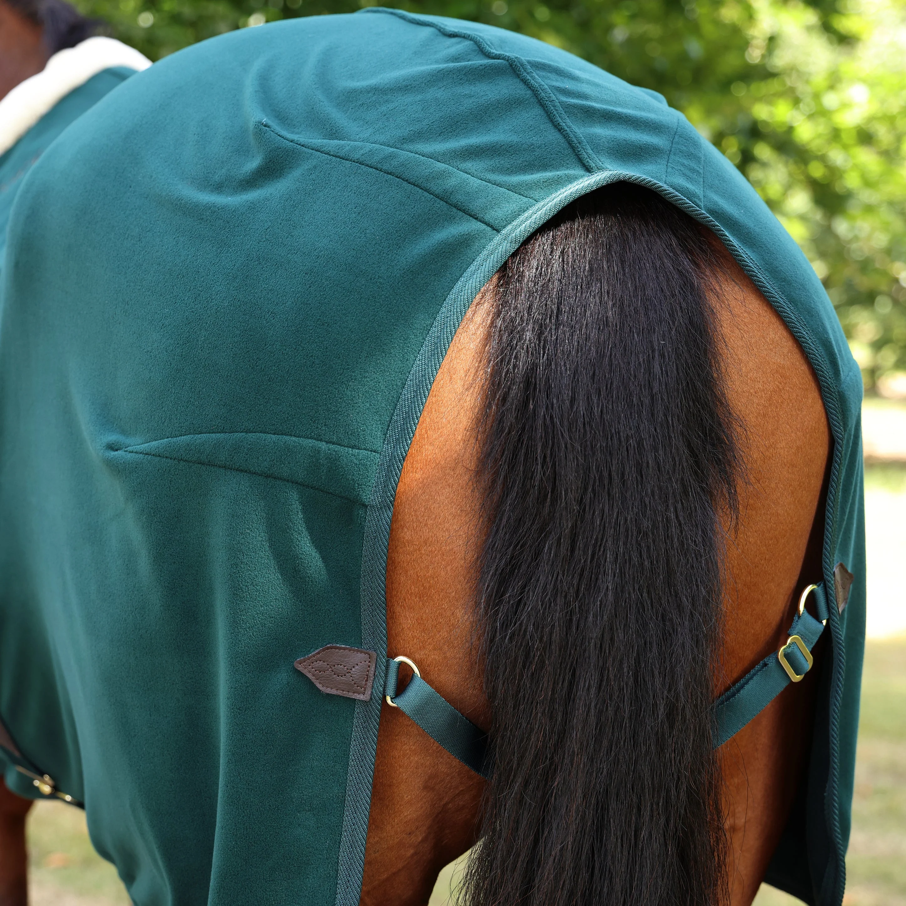 Shires Deluxe Fleece Cooler - Image 2
