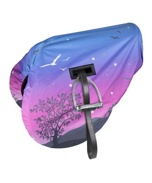 Shires Waterproof Patterned Saddle Cover - Image 3