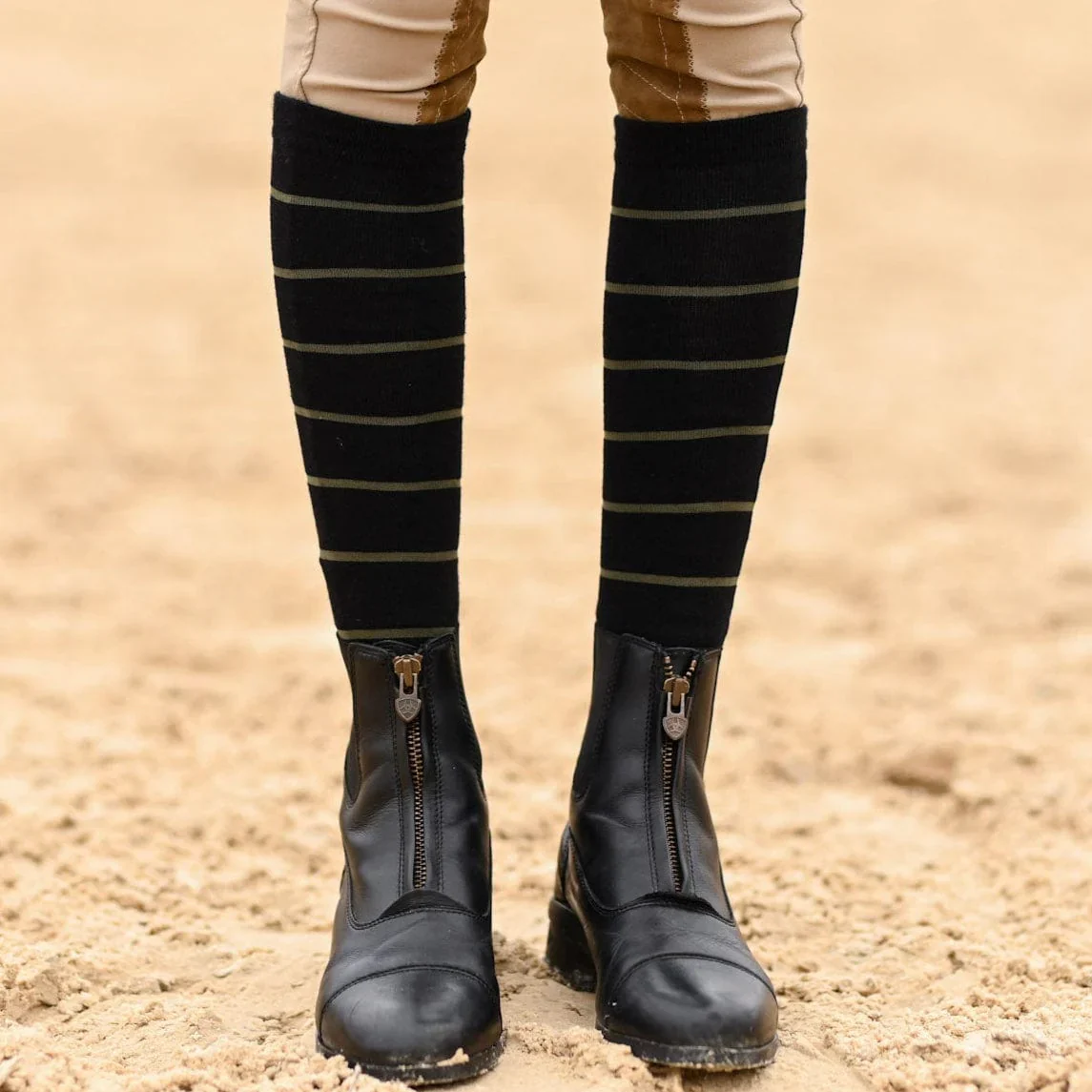 Simple Stripe Boot Socks - Image 4
