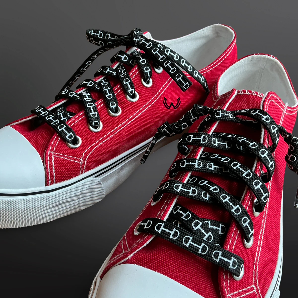 Snaffle Bit Print Shoelaces - Image 2