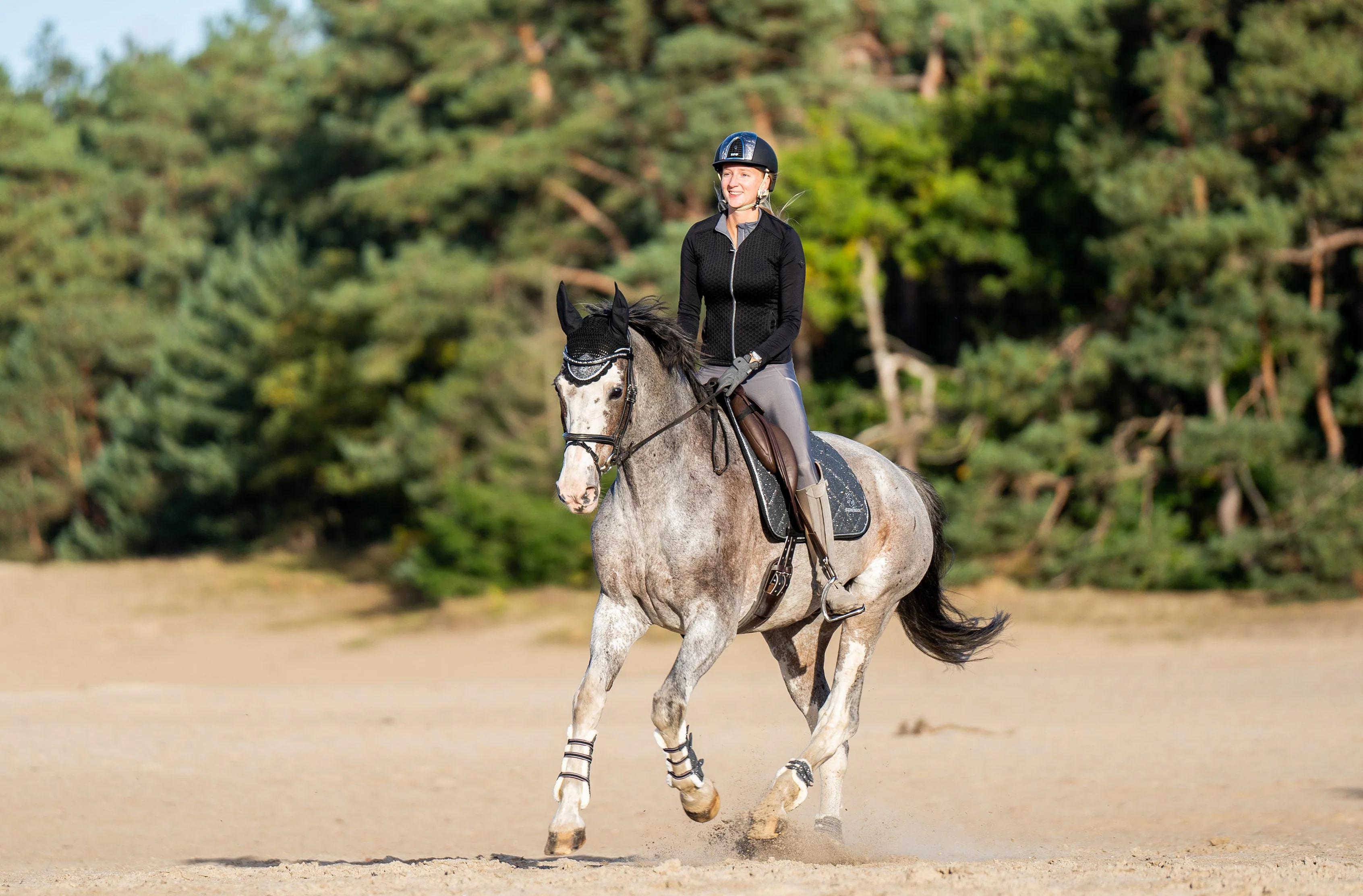 Stardust Grey Saddle Pad Set - Image 8