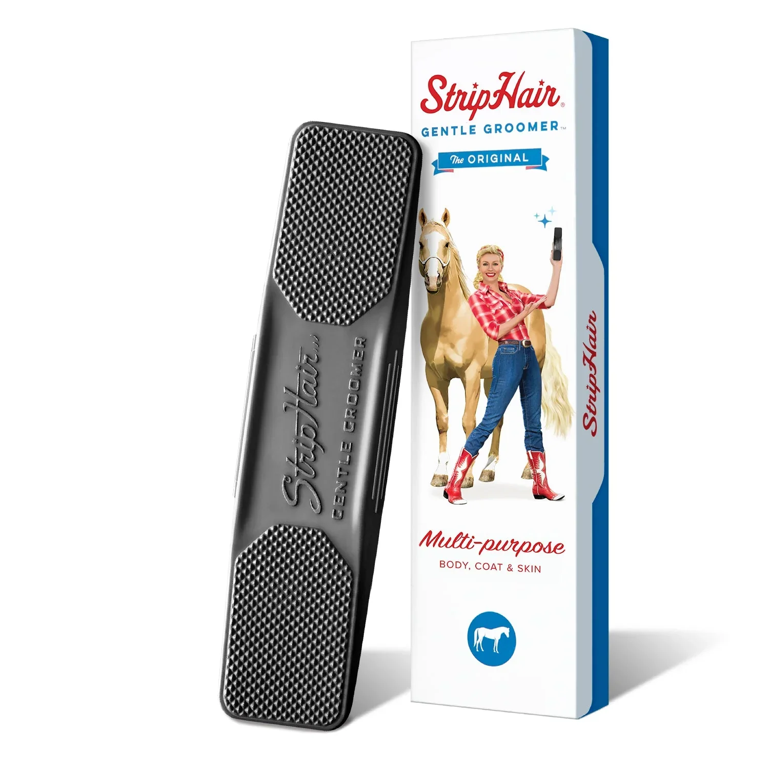 StripHair Original Gentle Groomer For Horses