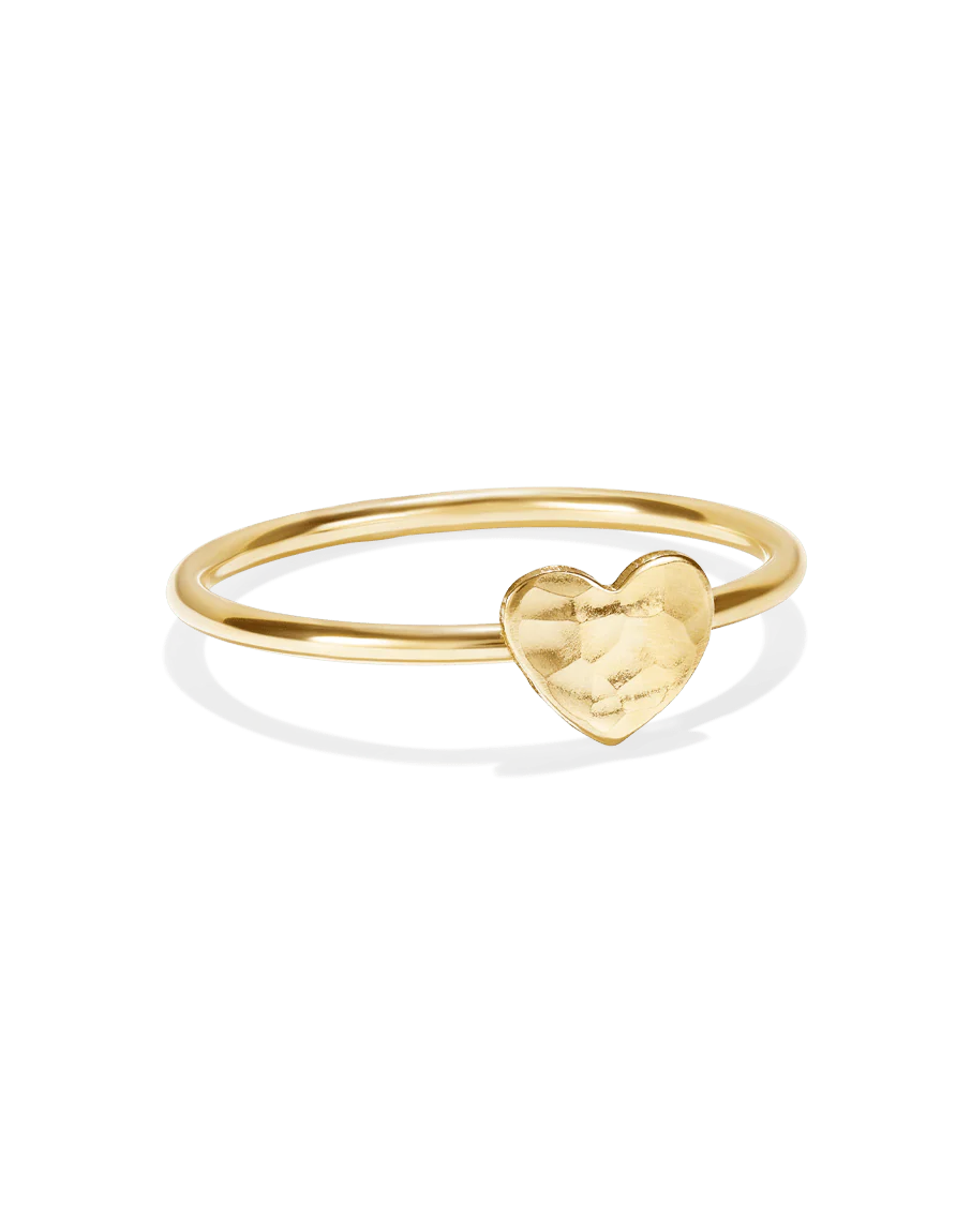 Tiny Heart Stacking Ring - Image 4