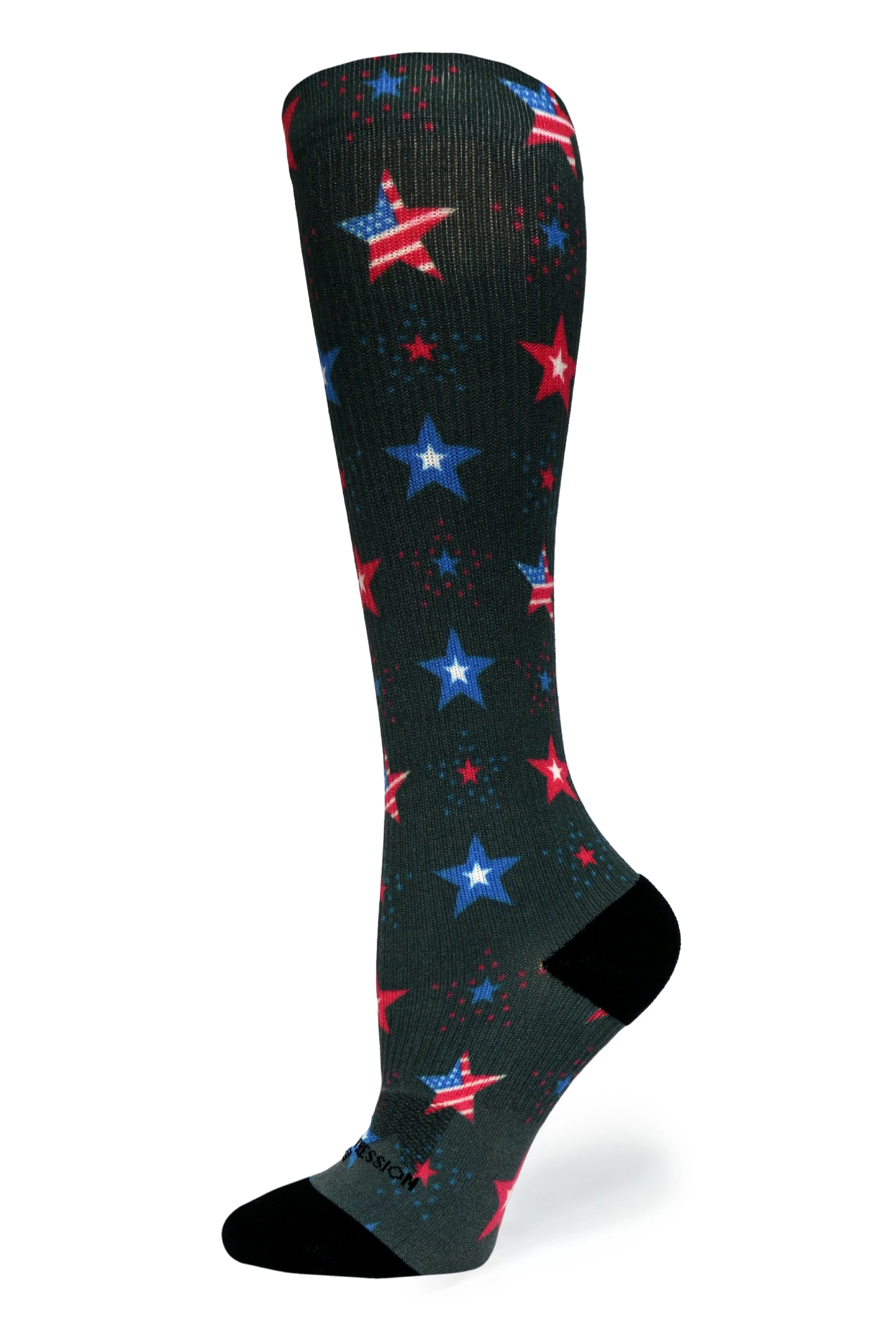 USA Stars Compression Socks - Image 3