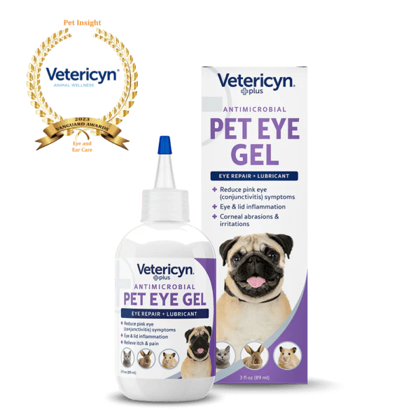 Vetericyn Plus Antimicrobial Eye Gel For Pets 3oz