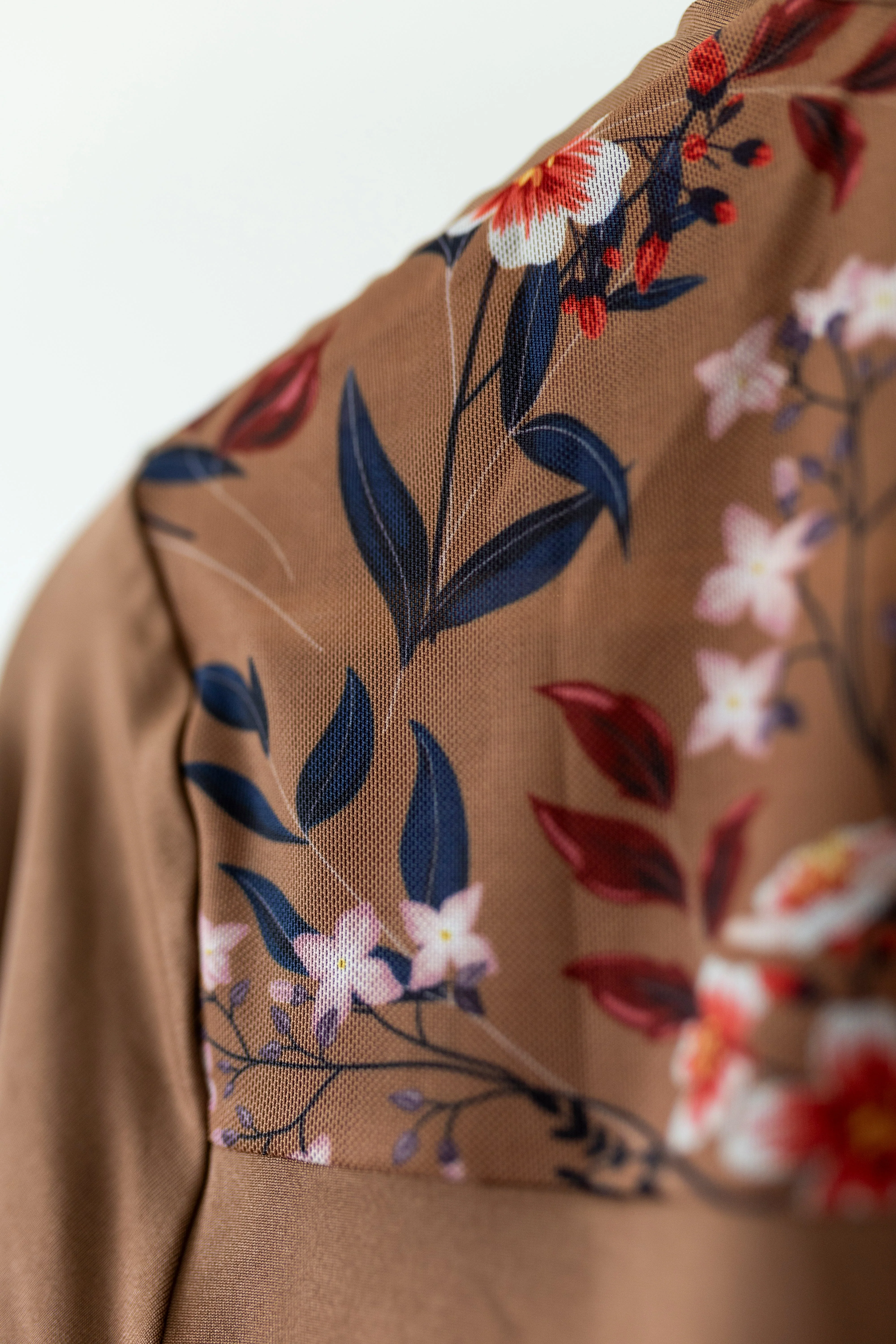 Walnut Floral 1/4 Zip Base Layer - Image 4